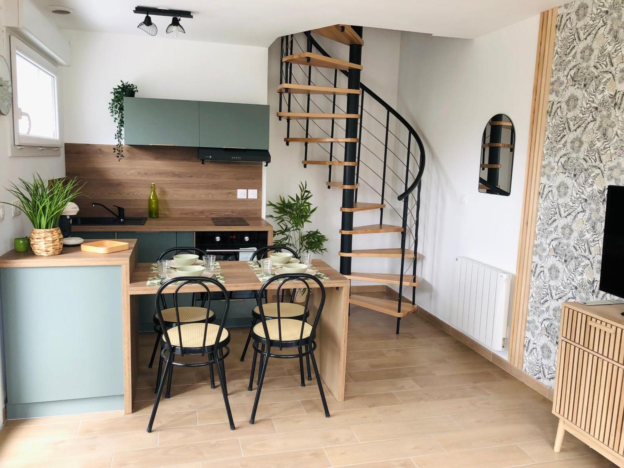 Joli Appartement En Duplex Neuf A Saint-Josse Exteriör bild