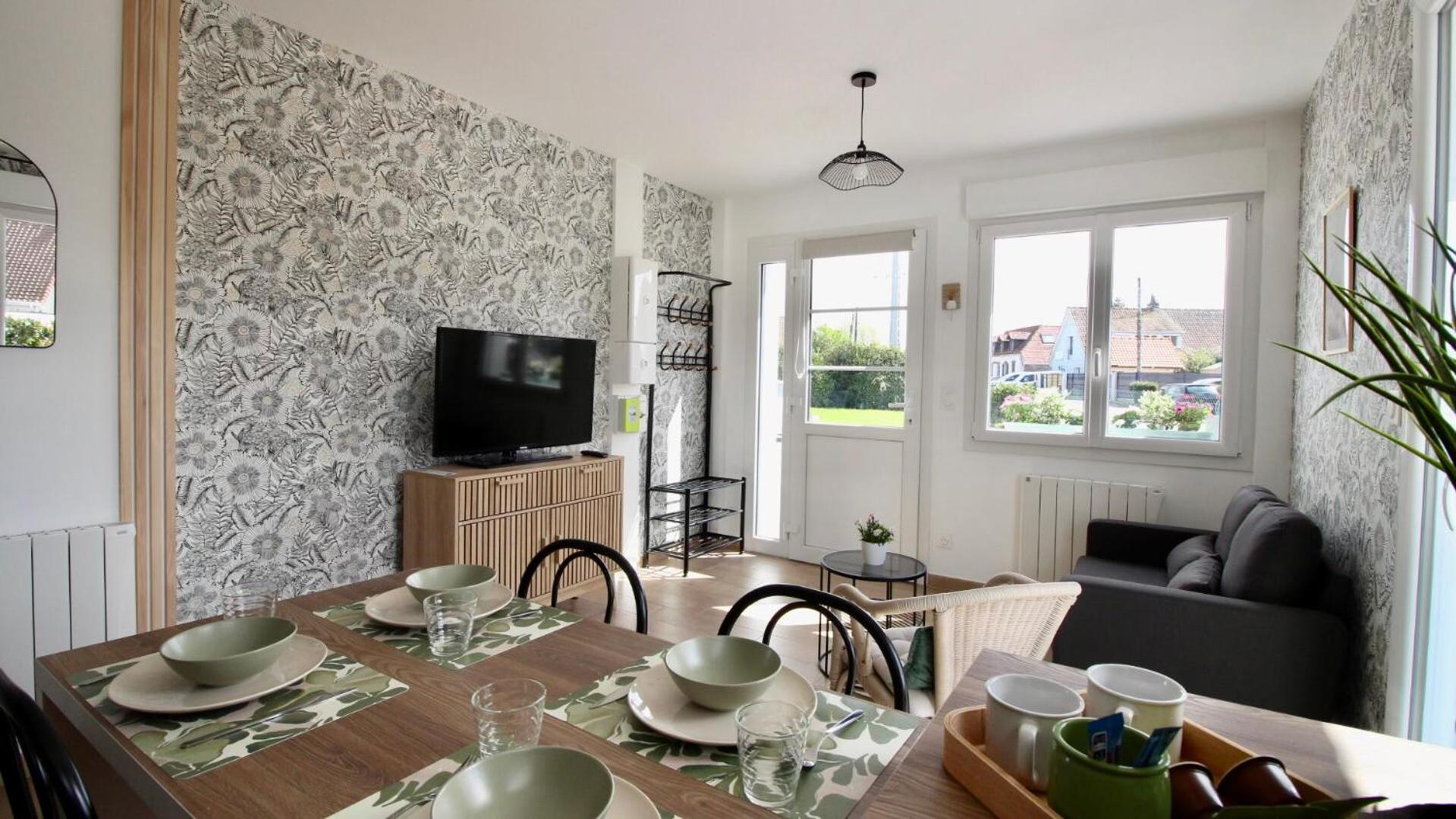 Joli Appartement En Duplex Neuf A Saint-Josse Exteriör bild